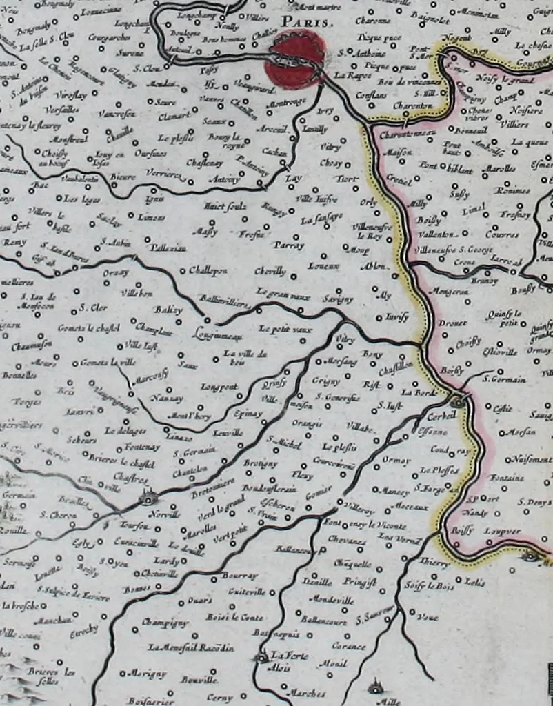 An illustration from Le theatre du monde, ou, Nouuel atlas [cartographic material], 1650, leaf 40