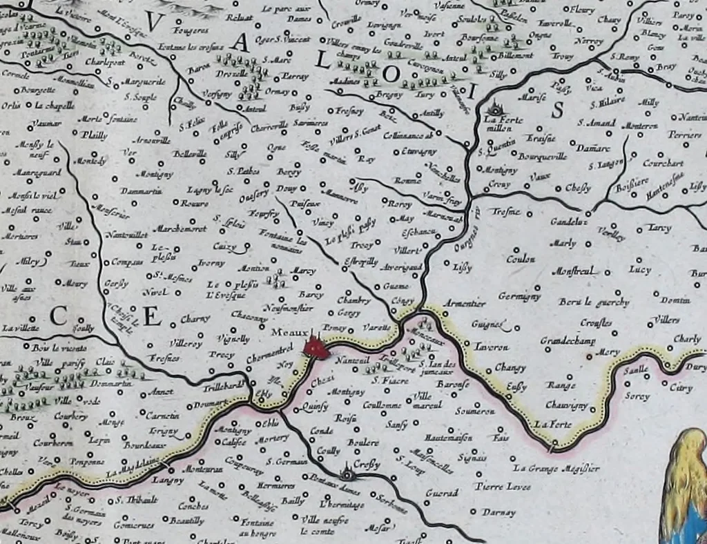 An illustration from Le theatre du monde, ou, Nouuel atlas [cartographic material], 1650, leaf 40