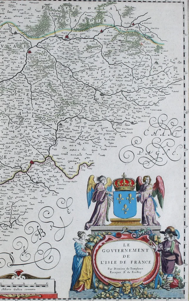An illustration from Le theatre du monde, ou, Nouuel atlas [cartographic material], 1650, leaf 40