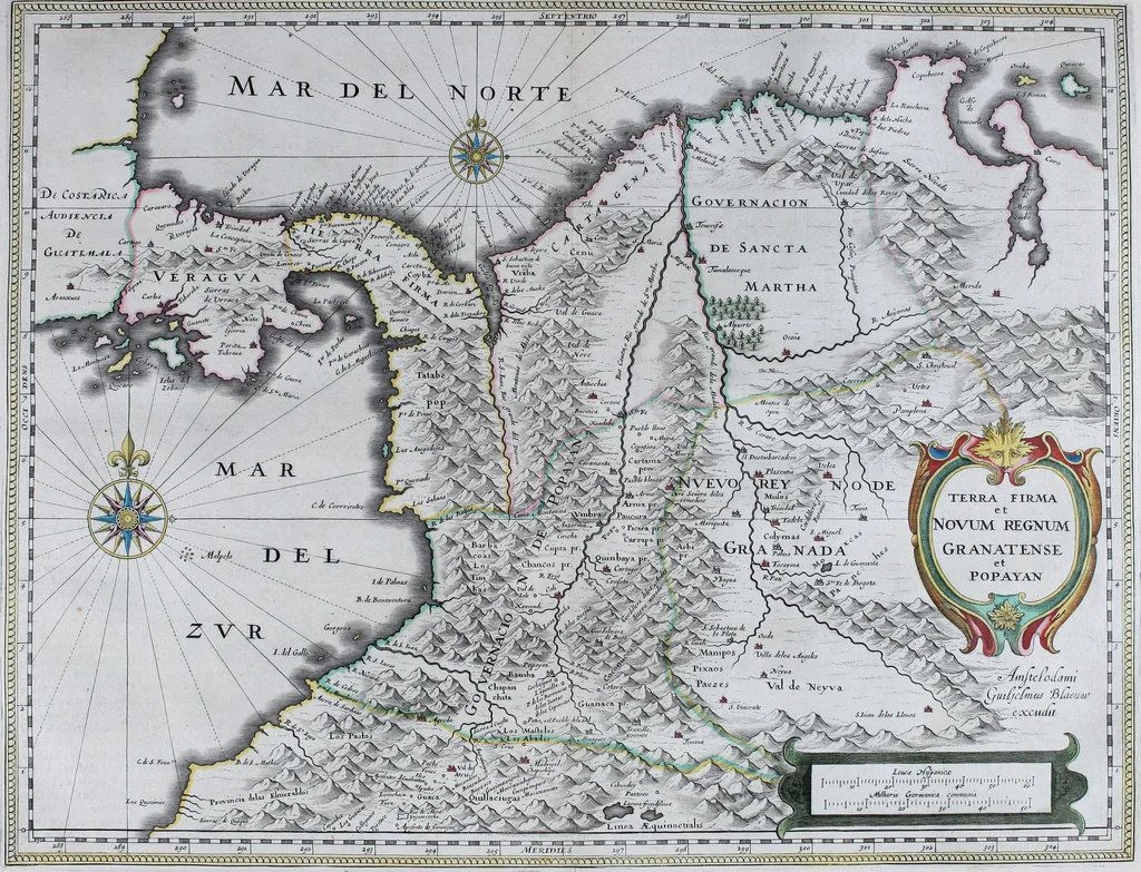 An illustration from Le theatre du monde, ou, Nouuel atlas [cartographic material], 1650, leaf 404