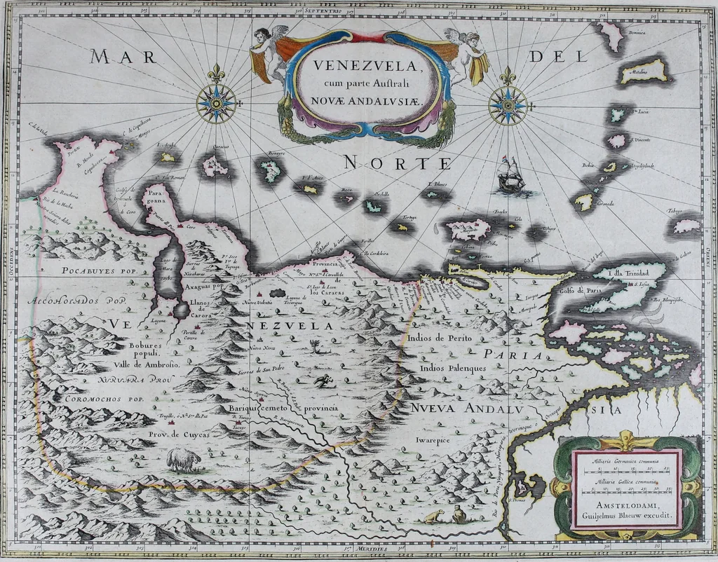An illustration from Le theatre du monde, ou, Nouuel atlas [cartographic material], 1650, leaf 410