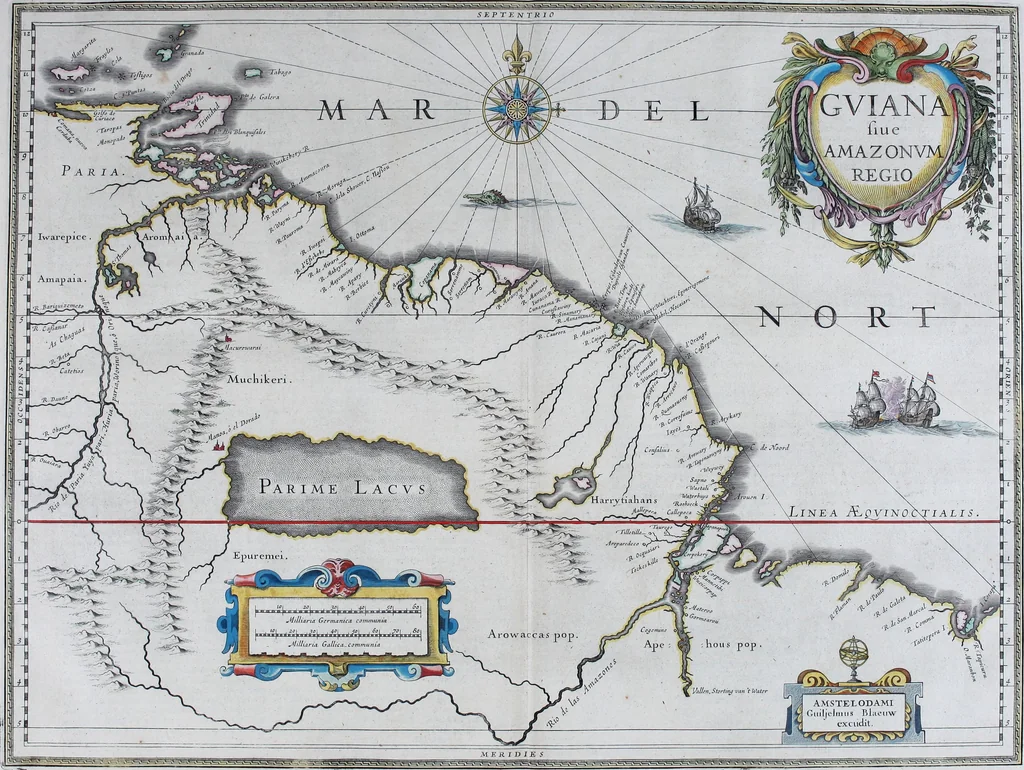 An illustration from Le theatre du monde, ou, Nouuel atlas [cartographic material], 1650, leaf 414