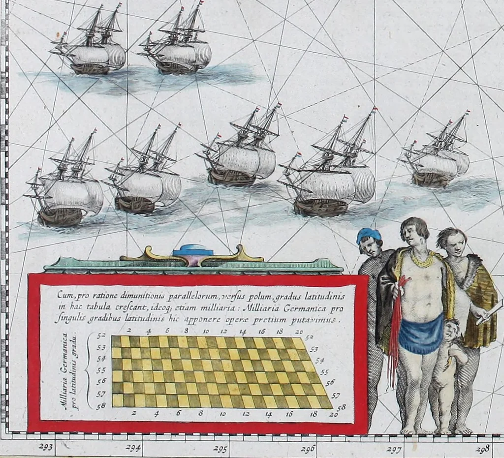 An illustration from Le theatre du monde, ou, Nouuel atlas [cartographic material], 1650, leaf 426