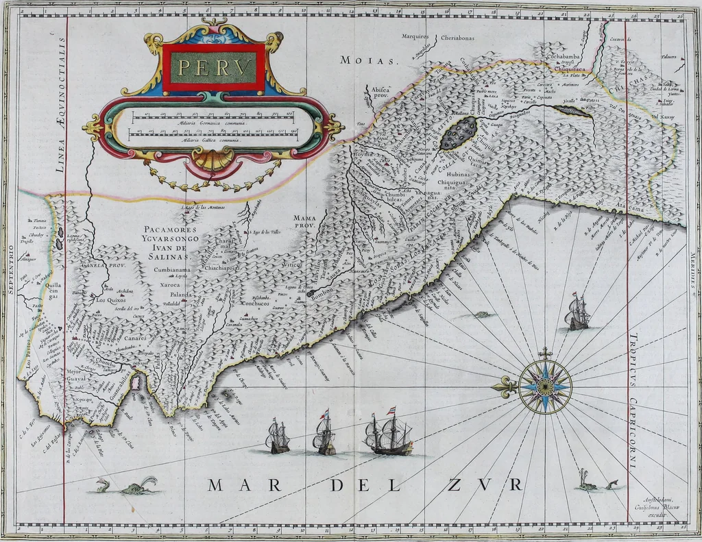An illustration from Le theatre du monde, ou, Nouuel atlas [cartographic material], 1650, leaf 434
