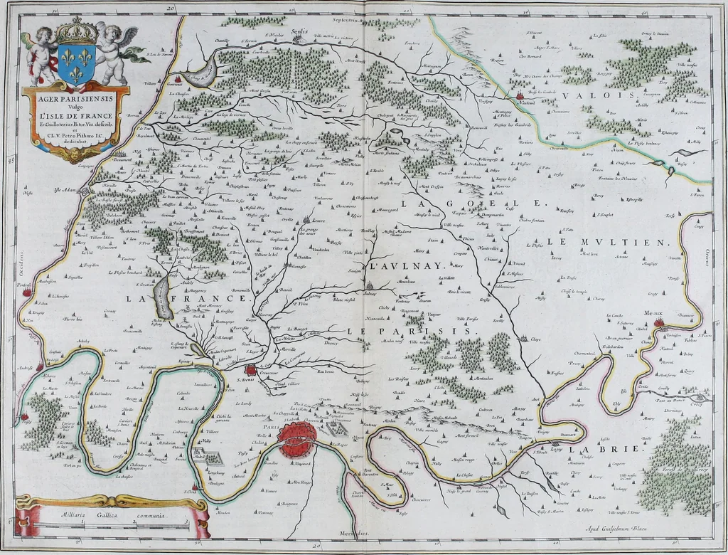 An illustration from Le theatre du monde, ou, Nouuel atlas [cartographic material], 1650, leaf 52