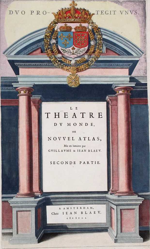 An illustration from Le theatre du monde, ou, Nouuel atlas [cartographic material], 1650, leaf 6