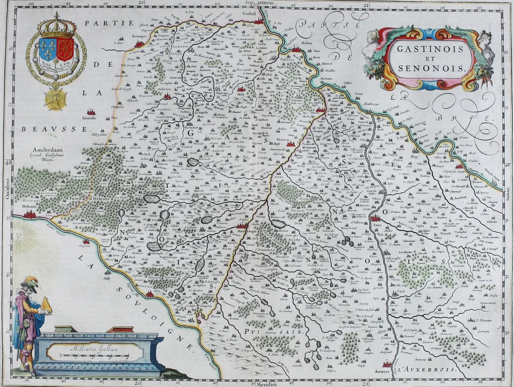 An illustration from Le theatre du monde, ou, Nouuel atlas [cartographic material], 1650, leaf 64