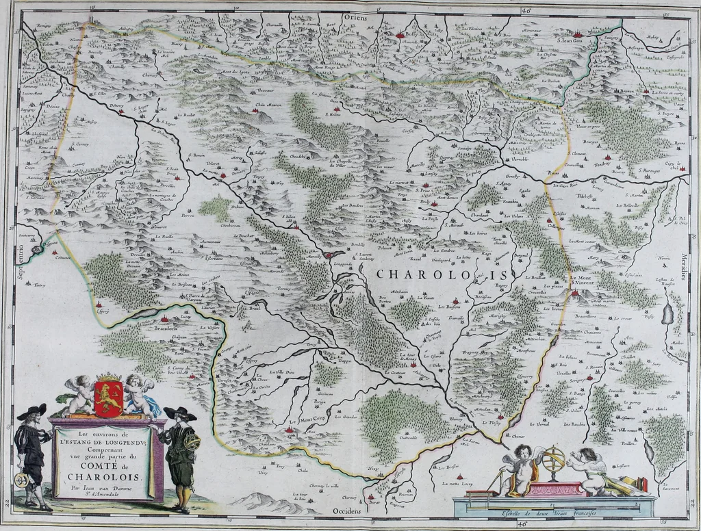 An illustration from Le theatre du monde, ou, Nouuel atlas [cartographic material], 1650, leaf 94