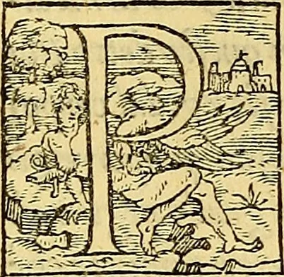 An illustration from L'Ethica d' Aristotile, 1550, leaf 14