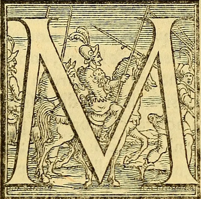 An illustration from L'Ethica d' Aristotile, 1550, leaf 280