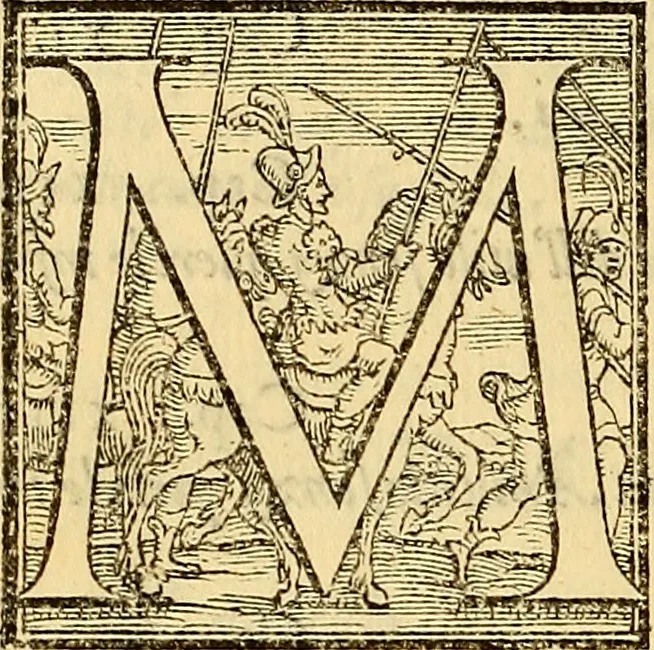 An illustration from L'Ethica d' Aristotile, 1550, leaf 449