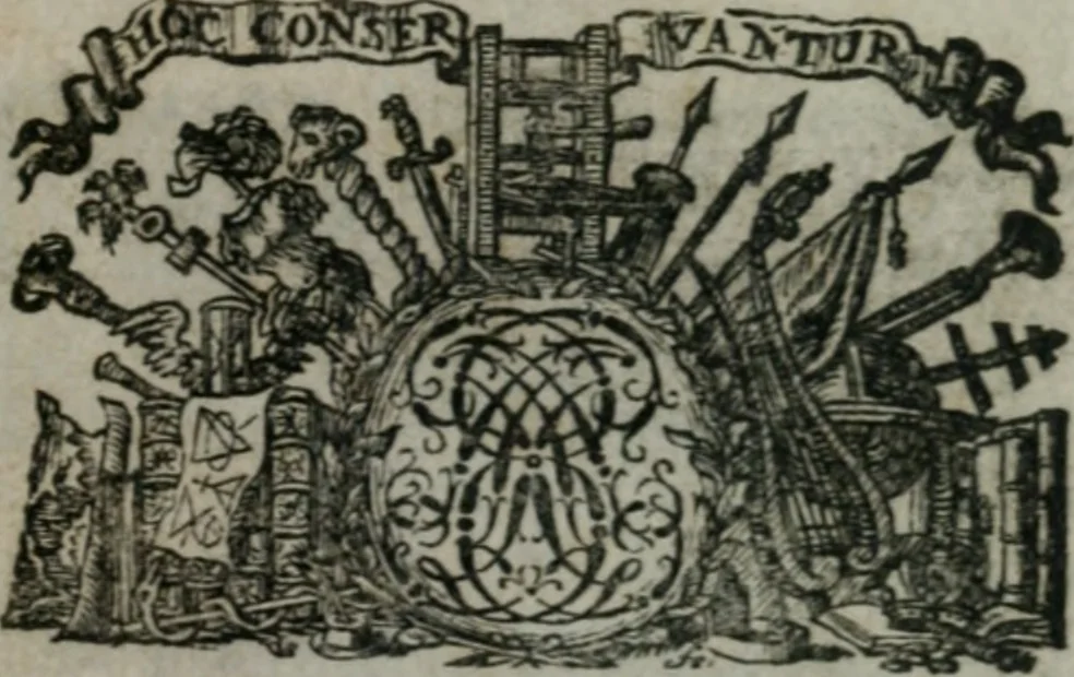 An illustration from Le Théâtre italien, ou, Le recueil de toutes les comédies et scènes françoises, qui ont été jouées sur le Théâtre Italien par la troupe des Comédiens du roy de l'Hotel de Bourgogne à Paris. Suivant la copie de Paris, 1695, leaf 2