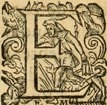 An illustration from Le tresor des merueilles de la maison royale de Fontainebleau : contenant la description de son antiquité, de sa fondation, de ses bastimens, de ses rares peintures, tableaux, emblemes, & deuises : de ses iardins, de ses fontaines, & autres singularitez qui s'y voyent ..., 1642, leaf 155