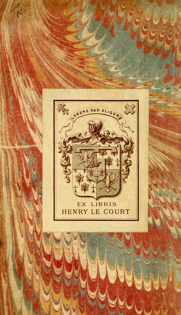 An illustration from Le triomphe de la religion sous Louis le Grand : représenté par des inscriptions & des devises : avec une explication en vers latins & françois, 1687, leaf 1