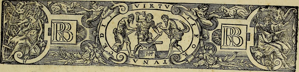 An illustration from Le triomphe de l'amour, ballet royal, 1681, leaf 6