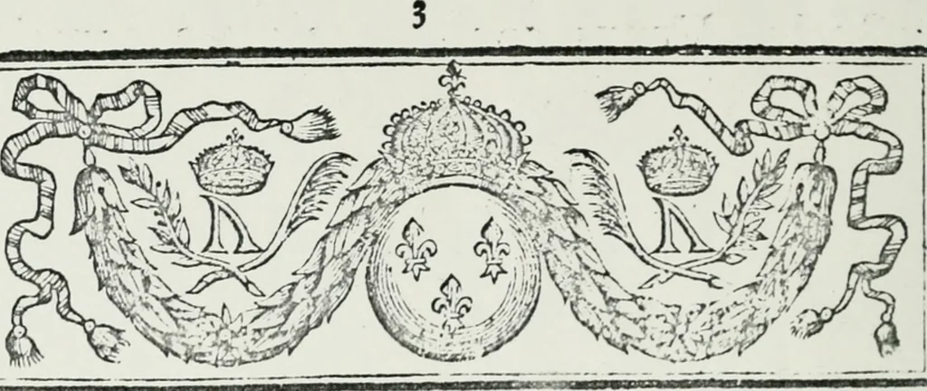 An illustration from Le triomphe de l'amour : ballet dancé devant sa majesté a S. Germain en Laye, le jour de janvier, 1681. --, 1681, leaf 11