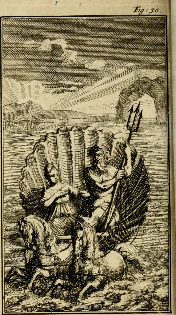 An illustration from Le triomphe royal : où l'on voit dêscrits les arcs de triomphe, piramydes, tablaux, & devises au nombre de 65, erigez à la Haye, à l'honneur de Guillaume III, roy d'Angleterre, Ecosse, France, & Irlande, 1691, leaf 127