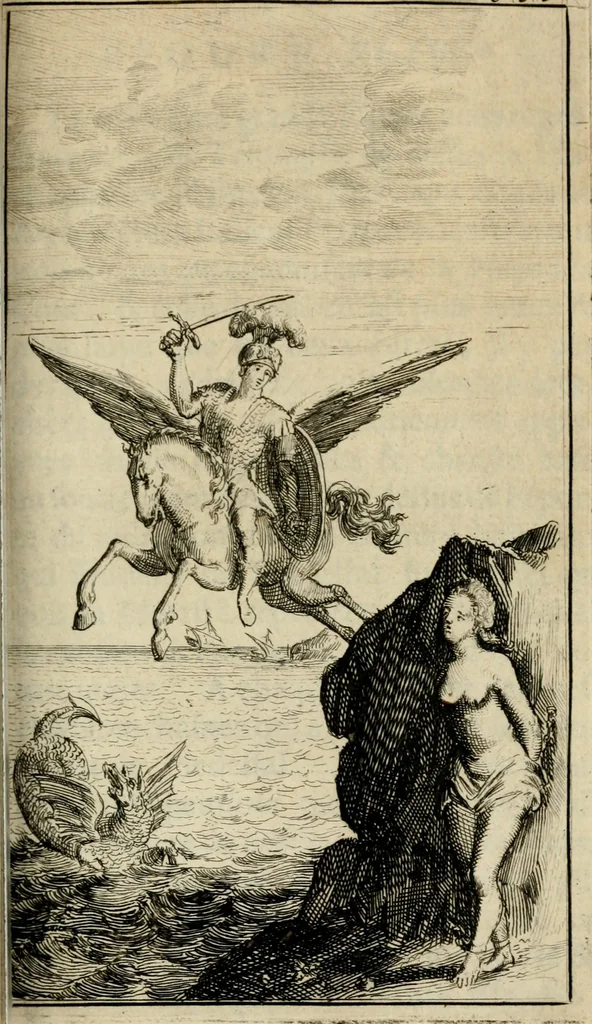 An illustration from Le triomphe royal : où l'on voit dêscrits les arcs de triomphe, piramydes, tablaux, & devises au nombre de 65, erigez à la Haye, à l'honneur de Guillaume III, roy d'Angleterre, Ecosse, France, & Irlande, 1691, leaf 172