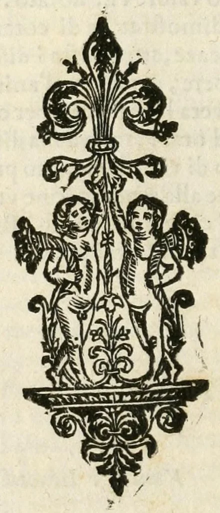 An illustration from Lettera all'illvst.mo et eccell.mo signor don Pietro Medici, di Valerio Ruggieri : sopra la festa fatta dal duca di Carroccio, nella festiuità di San Giouambatista in Firenze, 1588, leaf 20