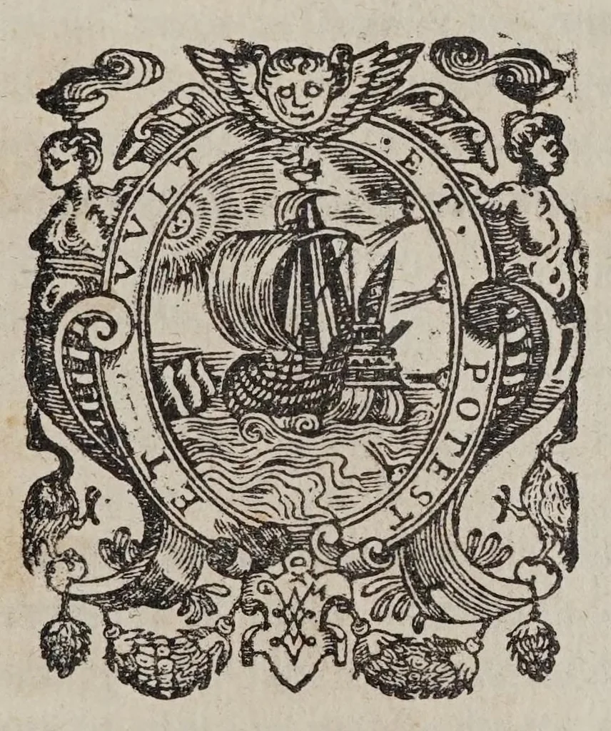 An illustration from Lettera al M.R.P. Tarqvinio Gallvzzi ... Nella quale si giustifica dell'imputazioni dategli da Lottario Sarsi Sigensano nella Libra astronomica, e filosofica, 1620, leaf 5