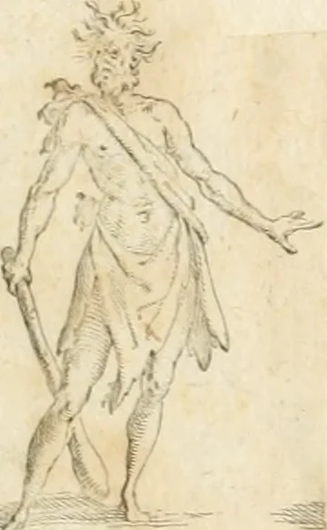 An illustration from Lettera al sig. Alberico Cibo, principe di Massa, sopra il giuoco fatto dal gran dvca intitolato Gverra d'amore il di 12. di Febraio 1615 in Firenze, 1616, leaf 12
