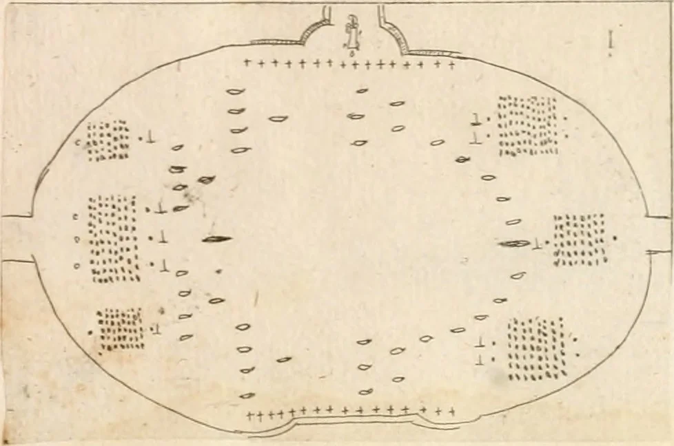 An illustration from Lettera al sig. Alberico Cibo, principe di Massa, sopra il giuoco fatto dal gran dvca intitolato Gverra d'amore il di 12. di Febraio 1615 in Firenze, 1616, leaf 16