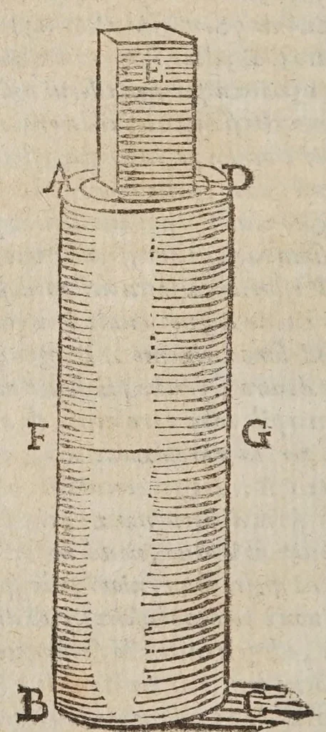 An illustration from Lettera a Filaleti, 1663, leaf 26