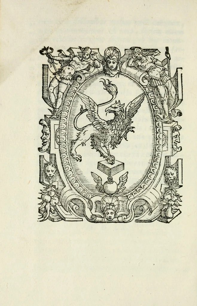 An illustration from Lettera, 1560, leaf 18