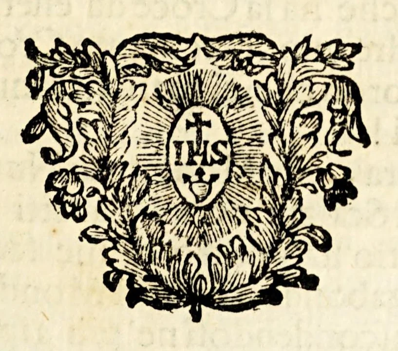 An illustration from Lettere della Santa Madre Teresa di Giesu fondatrice delle monache, e padri Carmelitani Scalzi, 1690, leaf 153