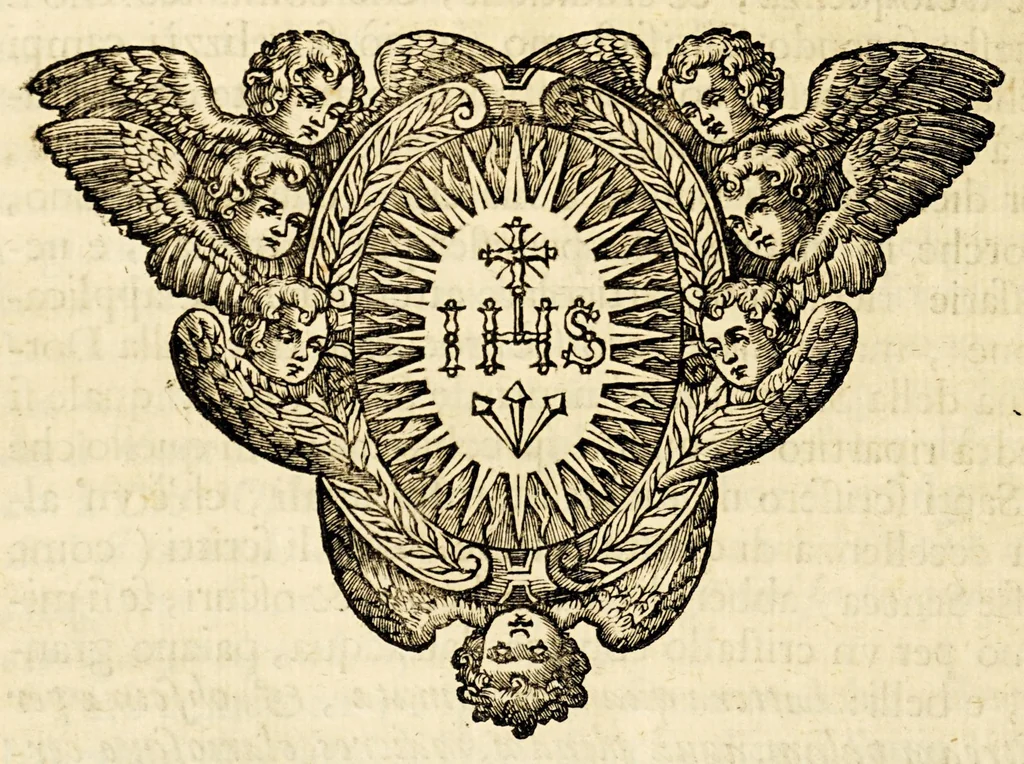 An illustration from Lettere della Santa Madre Teresa di Giesu fondatrice delle monache, e padri Carmelitani Scalzi, 1690, leaf 384
