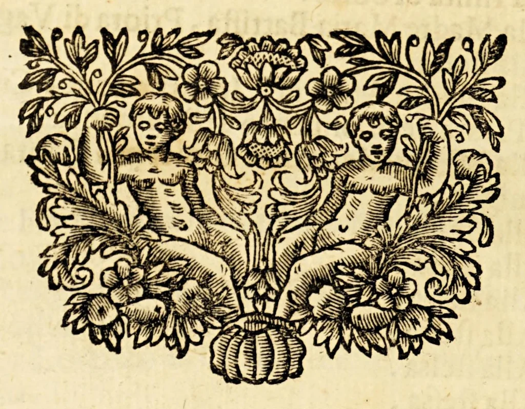 An illustration from Lettere della Santa Madre Teresa di Giesu fondatrice delle monache, e padri Carmelitani Scalzi, 1690, leaf 624
