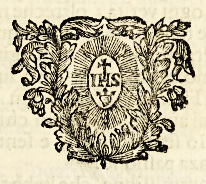 An illustration from Lettere della Santa Madre Teresa di Giesu fondatrice delle monache, e padri Carmelitani Scalzi, 1690, leaf 77