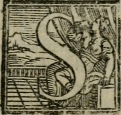 An illustration from Lettere devotissime della beata vergine santa Caterina da Siena : nuovamente con tutta la diligentia che si ha potuto ristampate, 1562, leaf 12