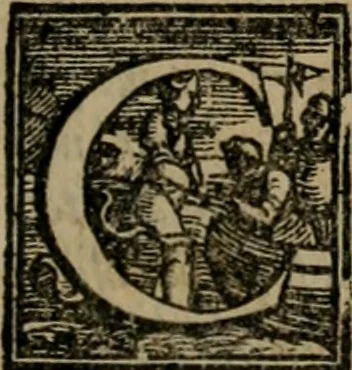 An illustration from Lettere devotissime della beata vergine santa Caterina da Siena : nuovamente con tutta la diligentia che si ha potuto ristampate, 1562, leaf 340