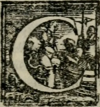 An illustration from Lettere devotissime della beata vergine santa Caterina da Siena : nuovamente con tutta la diligentia che si ha potuto ristampate, 1562, leaf 58