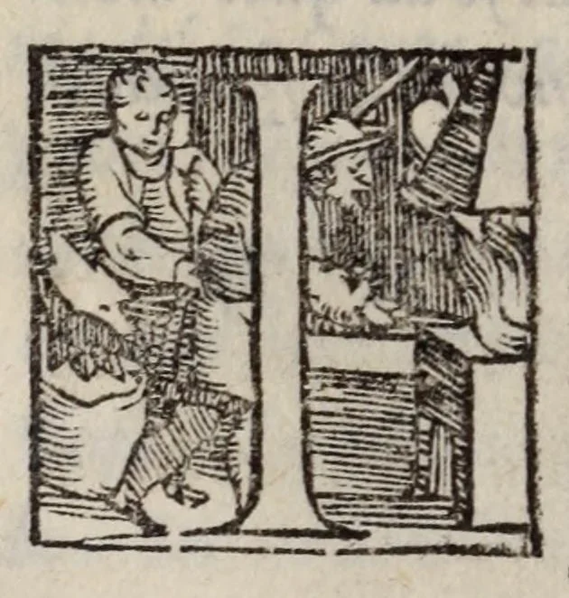 An illustration from Lettere di diversi eccellentiss. hvomini : raccolte da diversi libri : tra le qvali se ne leggono molte, non piv stampate : con gli argomenti per ciascvna delle materie, di che elle trattano : e nel fine annotationi e tauole delle cose piu notabili a utile de gli studiosi, 1554, leaf 190