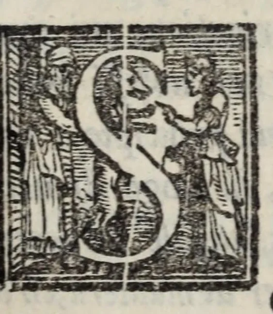 An illustration from Lettere di diversi eccellentiss. hvomini : raccolte da diversi libri : tra le qvali se ne leggono molte, non piv stampate : con gli argomenti per ciascvna delle materie, di che elle trattano : e nel fine annotationi e tauole delle cose piu notabili a utile de gli studiosi, 1554, leaf 199