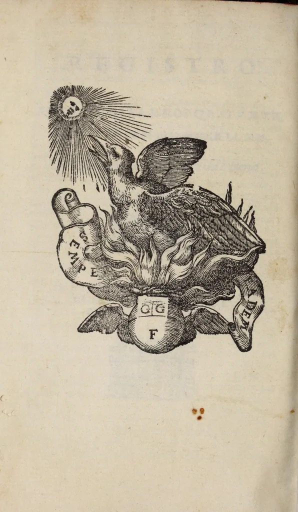 An illustration from Lettere di diversi eccellentiss. hvomini : raccolte da diversi libri : tra le qvali se ne leggono molte, non piv stampate : con gli argomenti per ciascvna delle materie, di che elle trattano : e nel fine annotationi e tauole delle cose piu notabili a utile de gli studiosi, 1554, leaf 560