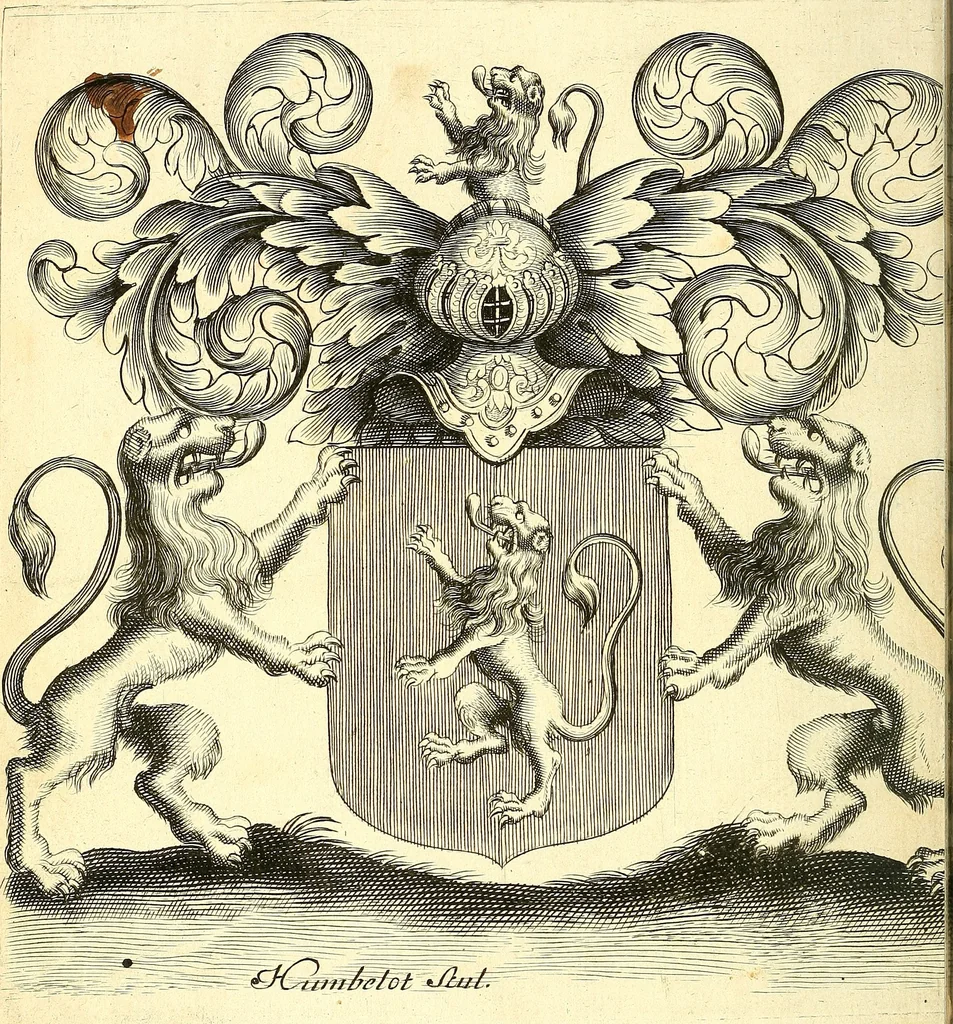 An illustration from Lettere di principi : le quali o' si scrivono da principi, ò à principi, o'ragionan di principi ..., 1564, leaf 9