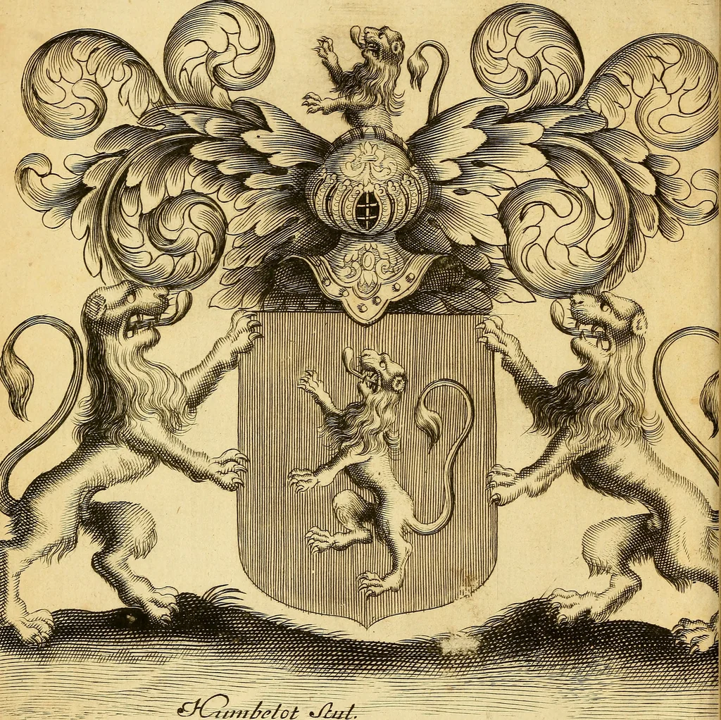 An illustration from Lettere di principi : le quali o' si scrivono da principi, ò à principi, o'ragionan di principi ..., 1564, leaf 5