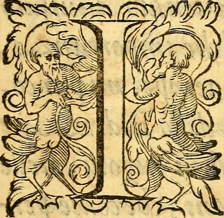 An illustration from Lettere di principi : le quali o' si scrivono da principi, ò à principi, o'ragionan di principi ..., 1564, leaf 8