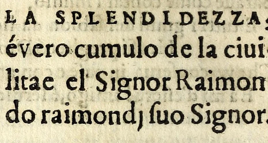 An illustration from Lettere facete, e chiribizzose in lengua antiga, venitiana, et vna à la gratiana, con alguni sonetti, é canzoni piaseuoli venitiani, é toscani enel fin trenta villanelle a diuersi signori é do[n]ne lucchesi et altri, 1588, leaf 144