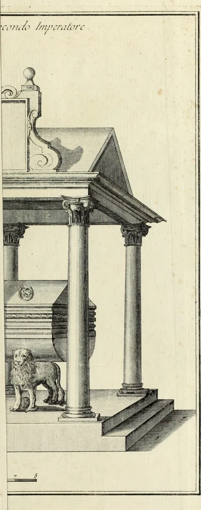 An illustration from Lettere senesi di un socio dell' Accademia di Fossano sopra belle arti, 1782, leaf 306
