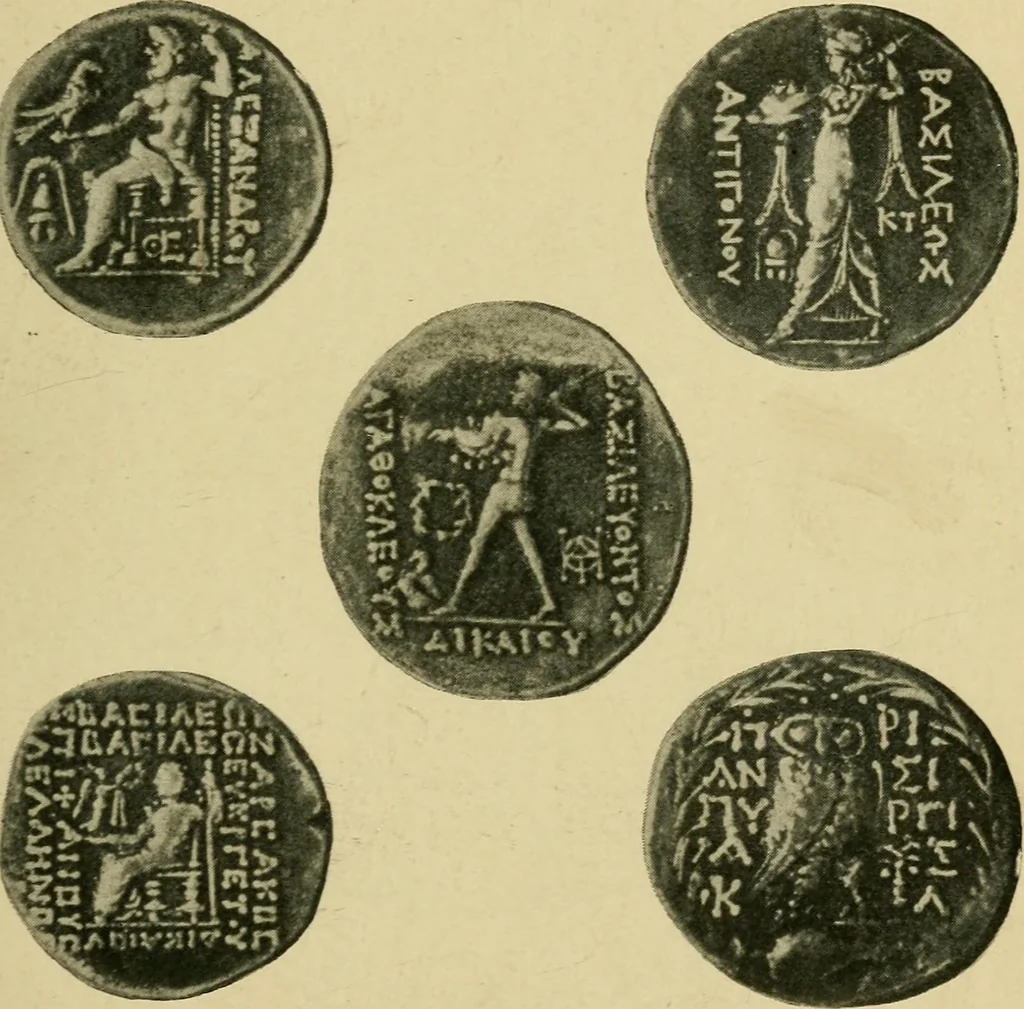 An illustration from Lettering in ornament; an enquiry into the decorative use of lettering, past, present, and possible, 1902, leaf 106