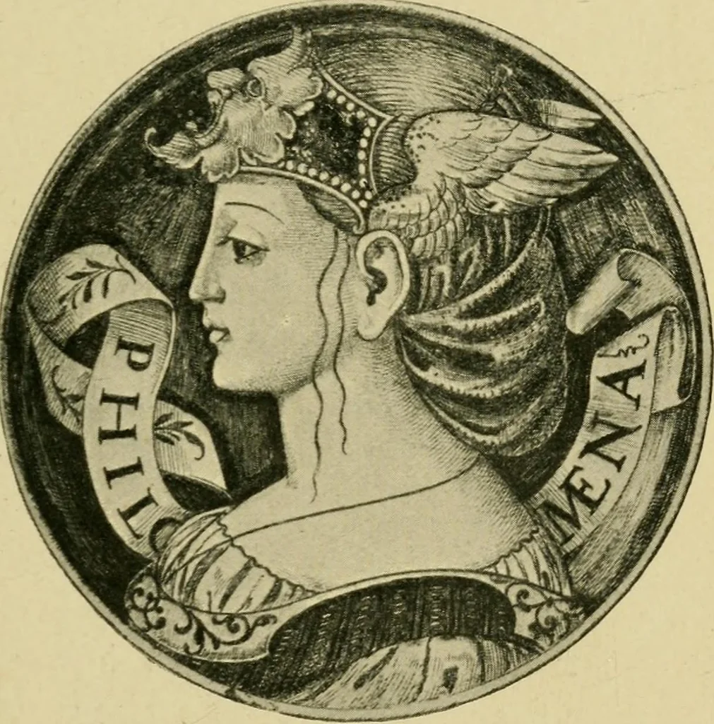 An illustration from Lettering in ornament; an enquiry into the decorative use of lettering, past, present, and possible, 1902, leaf 116