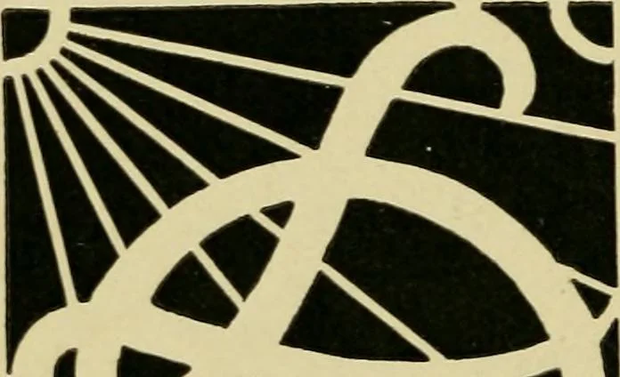An illustration from Lettering in ornament; an enquiry into the decorative use of lettering, past, present, and possible, 1902, leaf 161