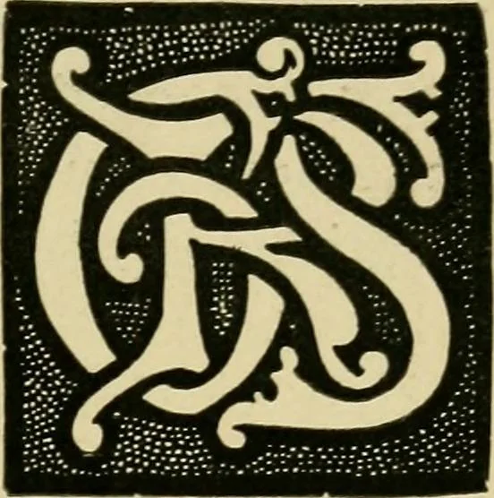 An illustration from Lettering in ornament; an enquiry into the decorative use of lettering, past, present, and possible, 1902, leaf 172