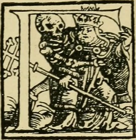 An illustration from Lettering in ornament; an enquiry into the decorative use of lettering, past, present, and possible, 1902, leaf 220