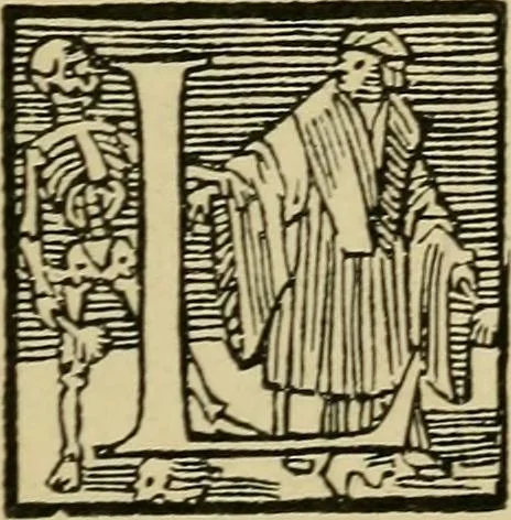 An illustration from Lettering in ornament; an enquiry into the decorative use of lettering, past, present, and possible, 1902, leaf 220