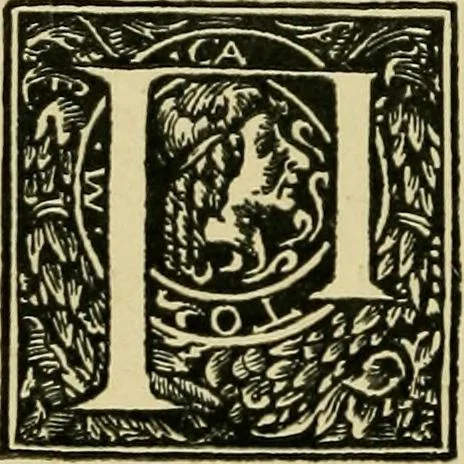 An illustration from Lettering in ornament; an enquiry into the decorative use of lettering, past, present, and possible, 1902, leaf 227